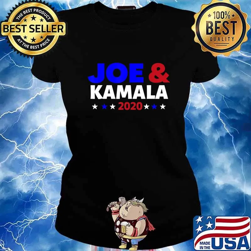 Joe and Kamala 2020 Vote Political Election Design T-Shirt Ladies tee