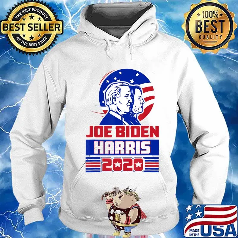 Joe Biden Harris 2020 American flag T-Shirt Hoodie