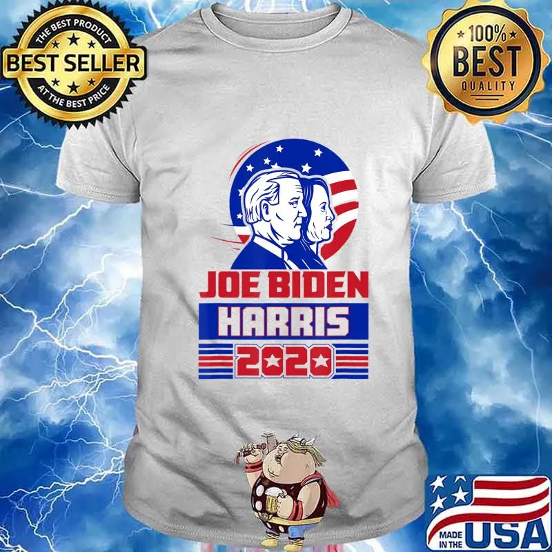 Joe Biden Harris 2020 American flag T-Shirt