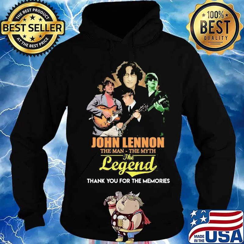 John lennon the man the myth the legend thank for the memories s Hoodie