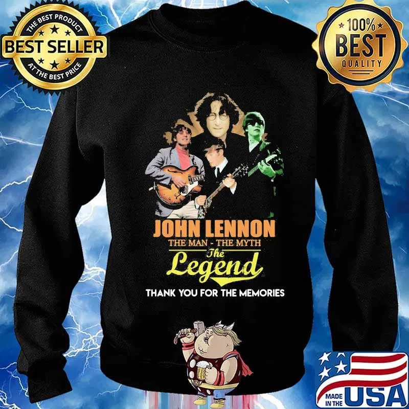 John lennon the man the myth the legend thank for the memories s Sweater