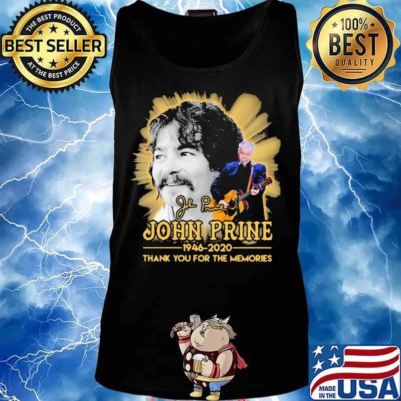 John prine 1946 2020 thank for the memories signature s Tank top