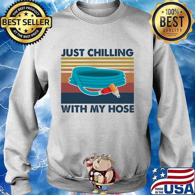 Just chilling with my hose vintage retro s Sweater