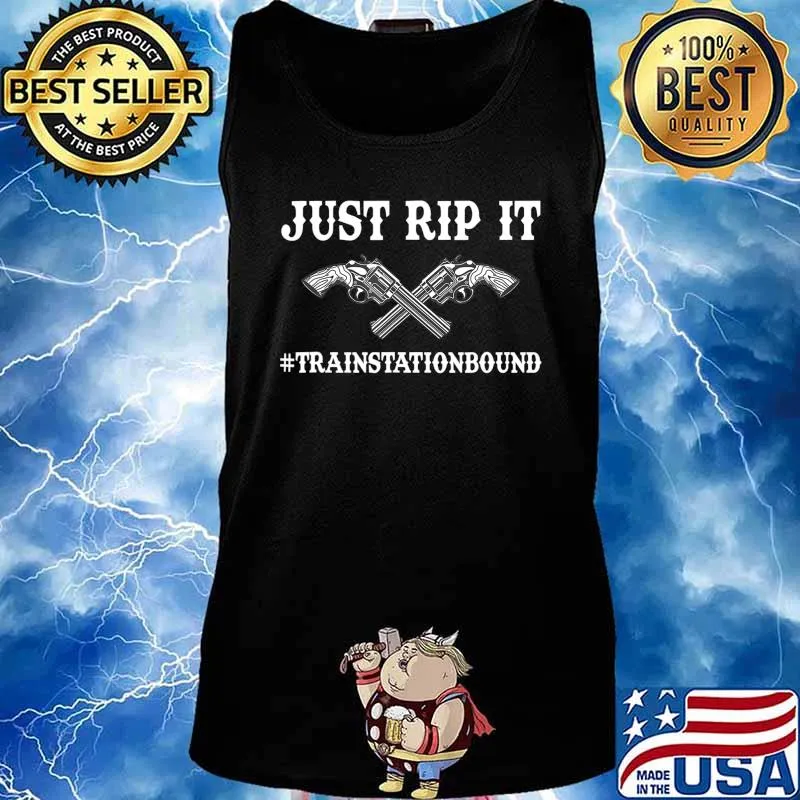 Just Rip It Train Station Bound Yellowstone T-Shirt Tank top