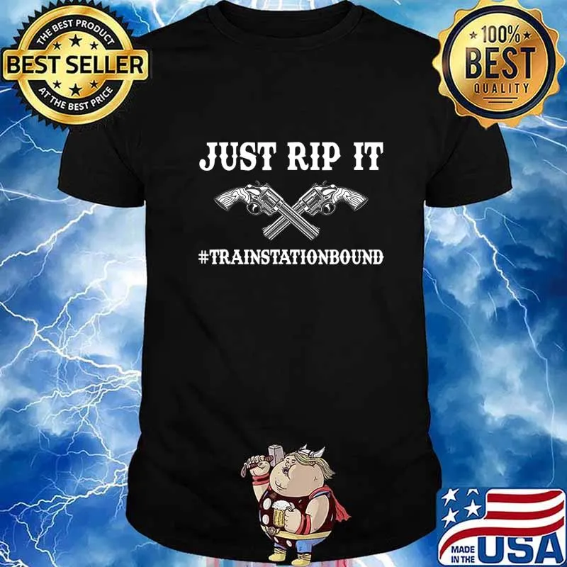 Just Rip It Train Station Bound Yellowstone T-Shirt