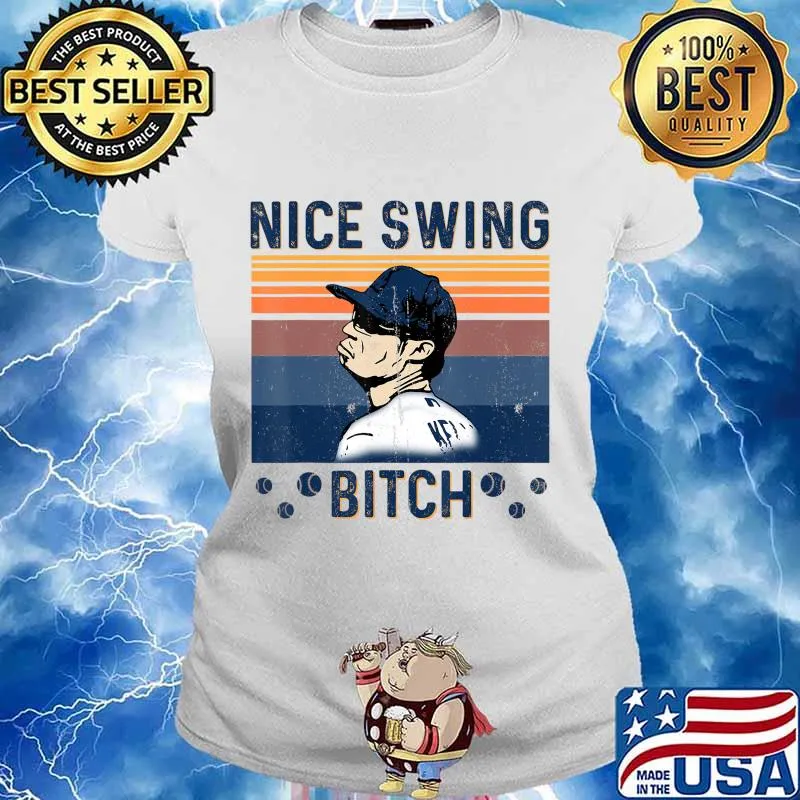Kelly's Face Mocking Joe Nice Swing T-Shirt Ladies tee