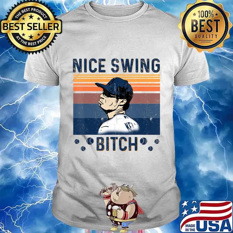 Kelly's Face Mocking Joe Nice Swing T-Shirt