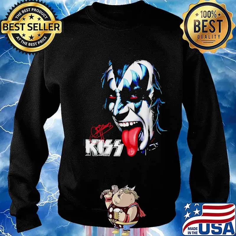 Kiss band dressed to kill signature s Sweater
