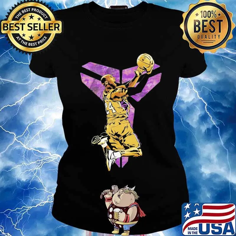 Kobe bryant mamba forever basketball s Ladies tee