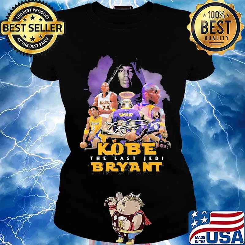 Kobe bryant the last jedi signature s Ladies tee