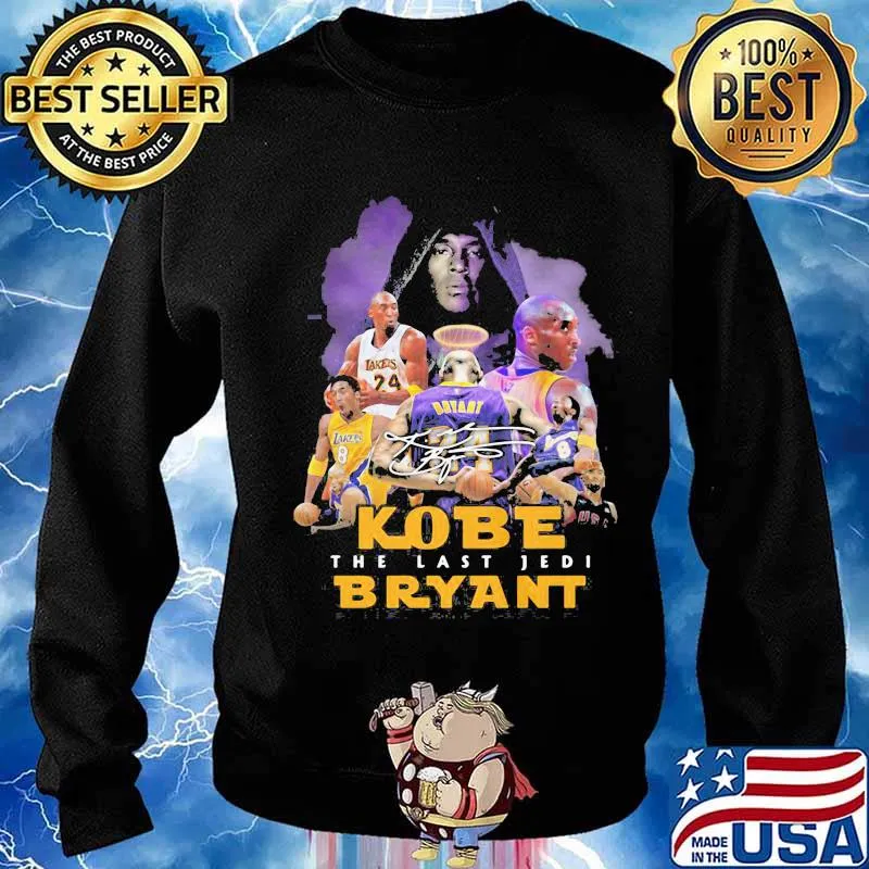 Kobe bryant the last jedi signature s Sweater