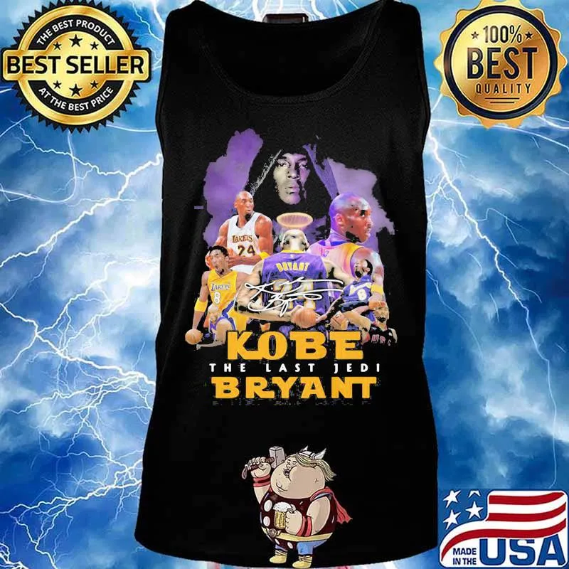 Kobe bryant the last jedi signature s Tank top
