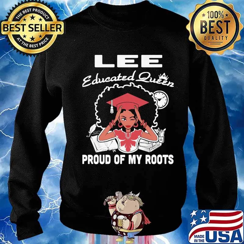 Lee educated queen proud of my roots s Sweater