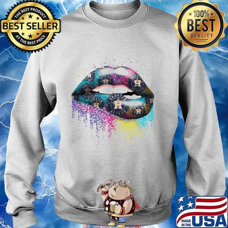 Lips houston astros baseball s Sweater