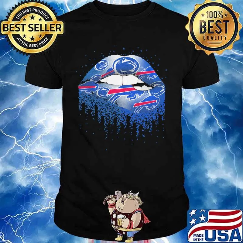 Lips penn state buffalo bills shirt