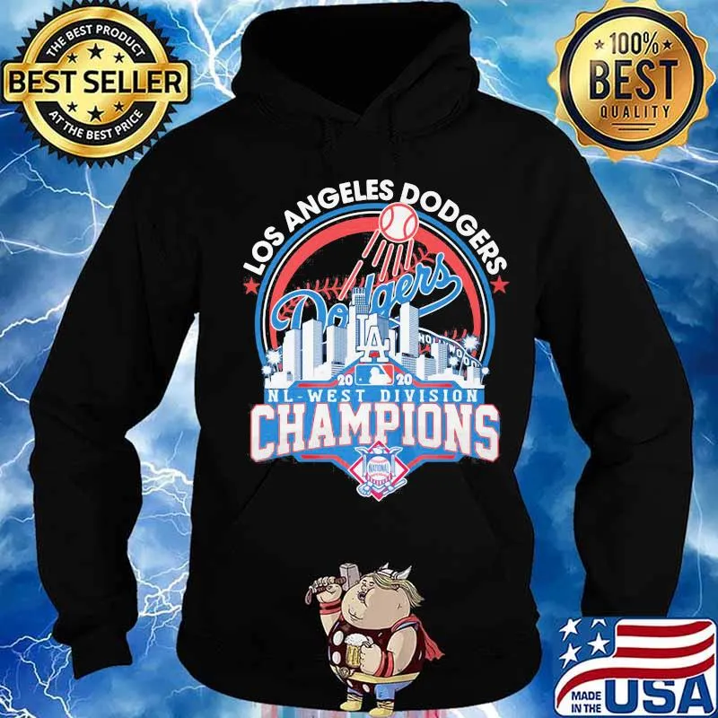 Los angeles dodgers 2020 nl west division champions s Hoodie