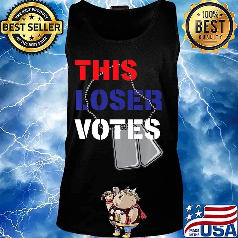 Losers and Suckers Vote This Loser Votes 2020 Election Premium T-Shirt Tank top