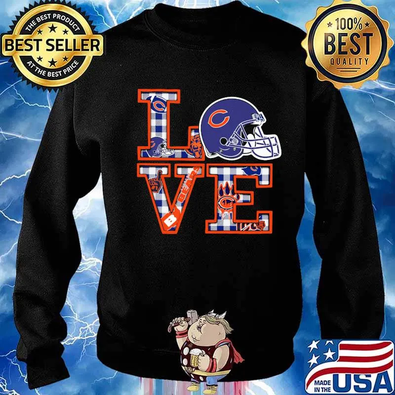 Love chicago bears football s Sweater