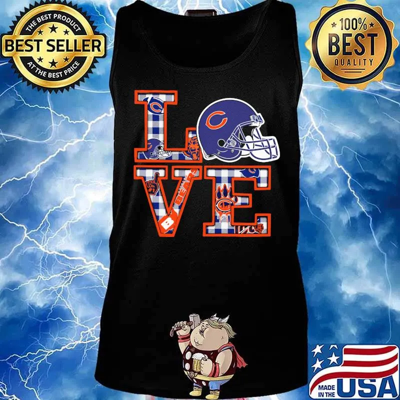 Love chicago bears football s Tank top
