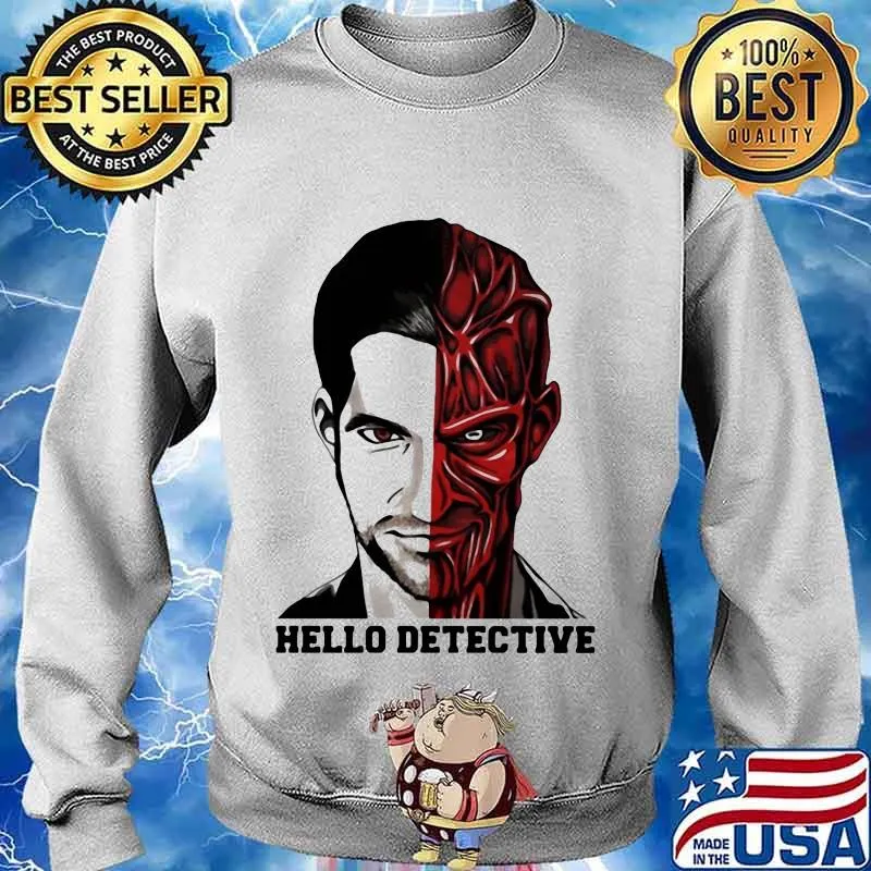 Lucifer desenho hello detective s Sweater