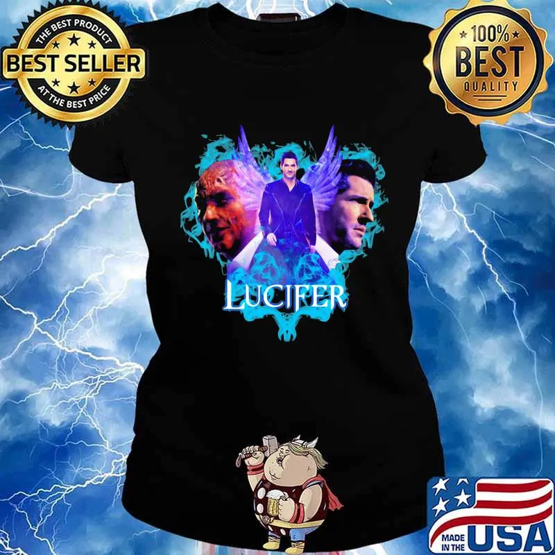 Lucifer tom ellis wings actors movie s Ladies tee