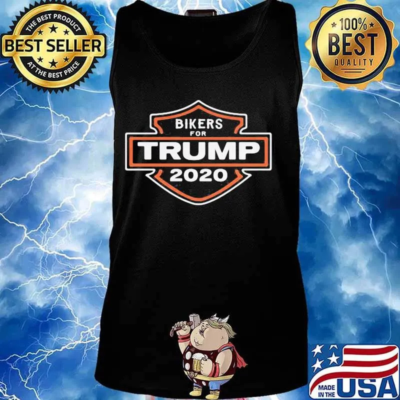 Make America Great Again Maga Trump 2020 Bikers Shirt Tank top