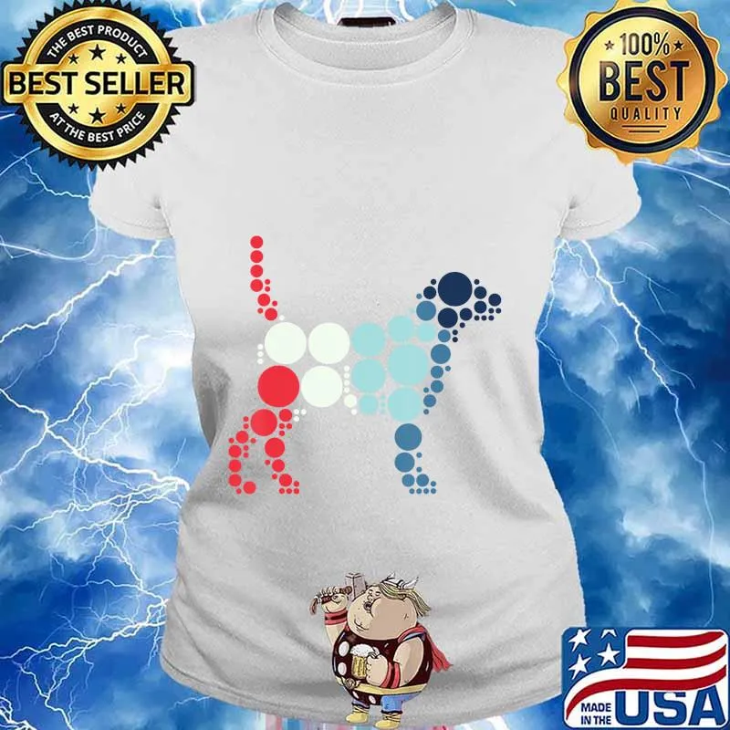 Make Your Mark And See Where It Takes You, Fun Dog Dot Day T-Shirt Ladies tee