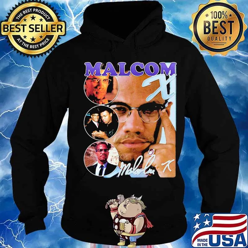Malcolm x actor signature s Hoodie