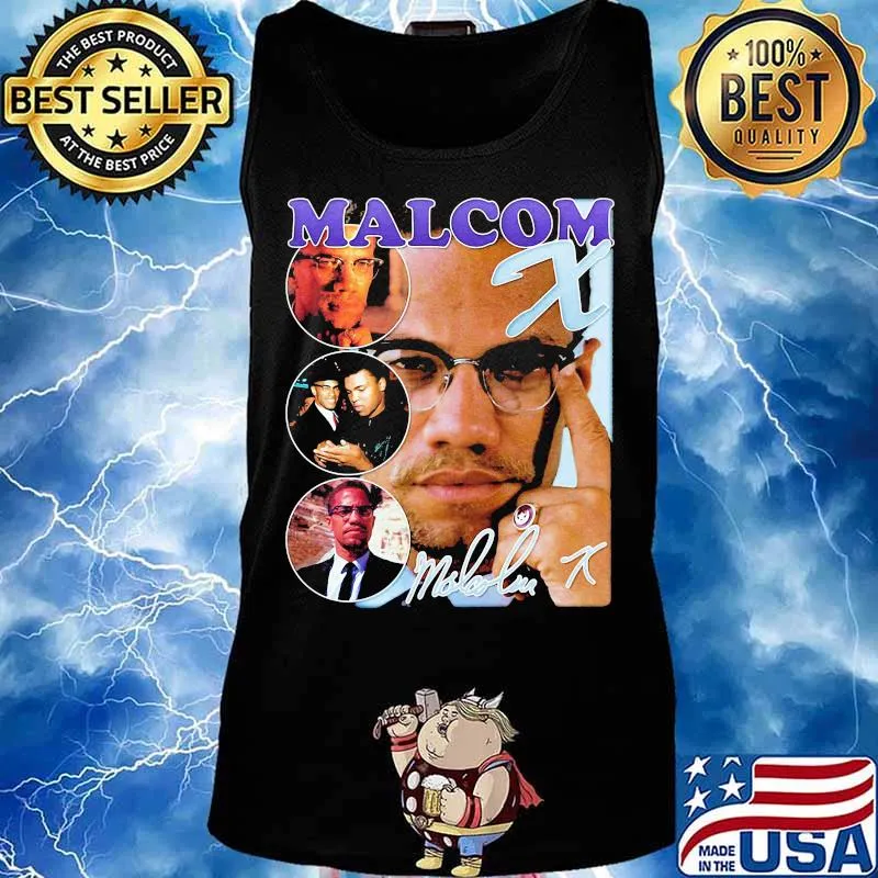 Malcolm x actor signature s Tank top