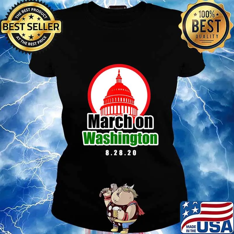 March on Washington 2020 Shirt T-Shirt Ladies tee