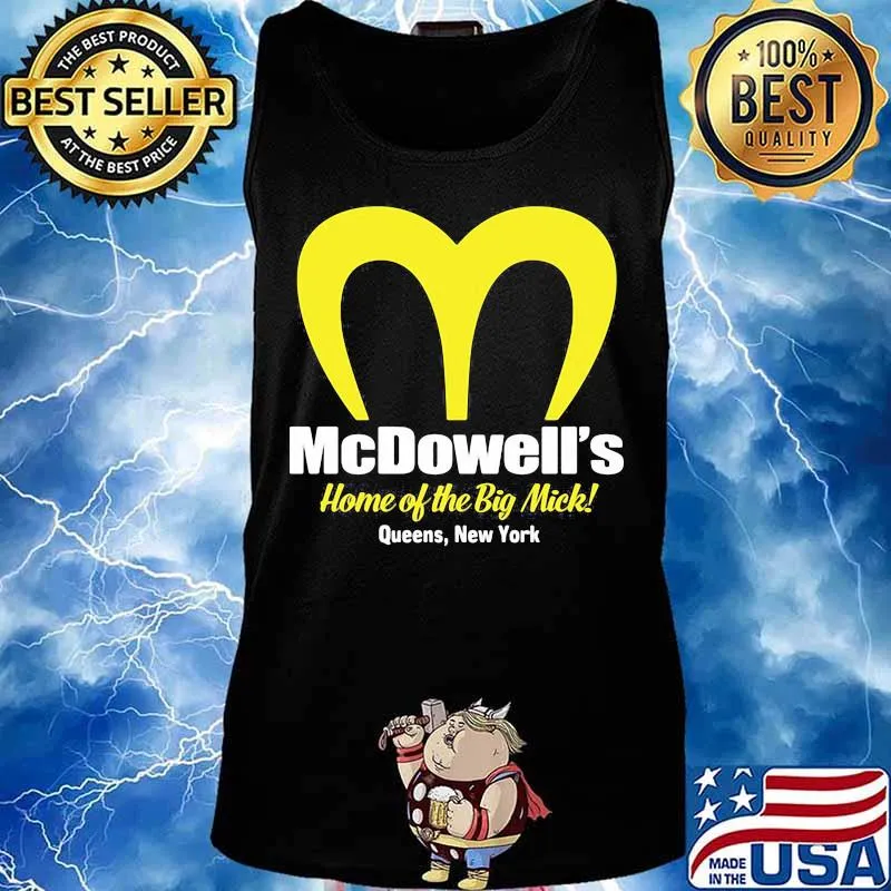 Mcdowell's home of the big mick queens new york s Tank top