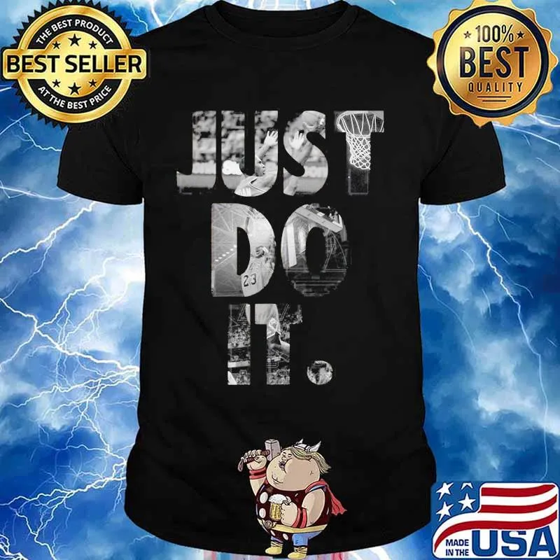 Michael jordan 23 chicago bulls basketball just do it shirt
