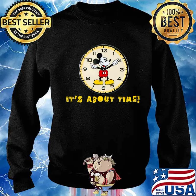 Mickey It's About Time T-Shirt Sweater