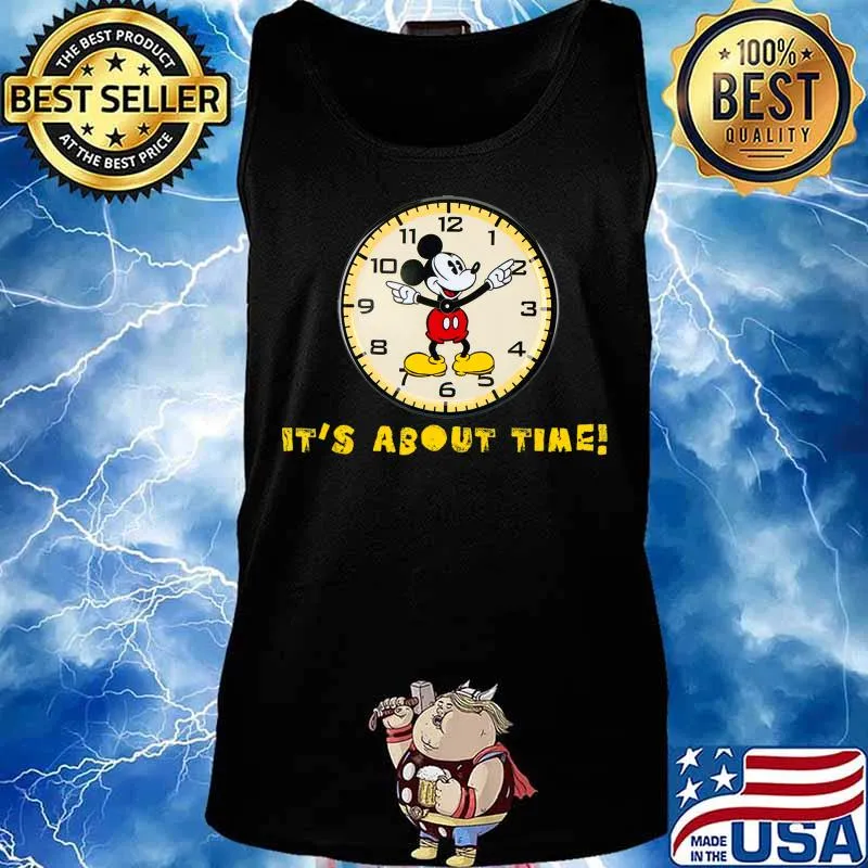 Mickey It's About Time T-Shirt Tank top