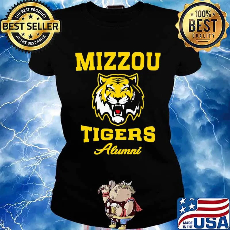 Mizzou tigers alumni logo s Ladies tee