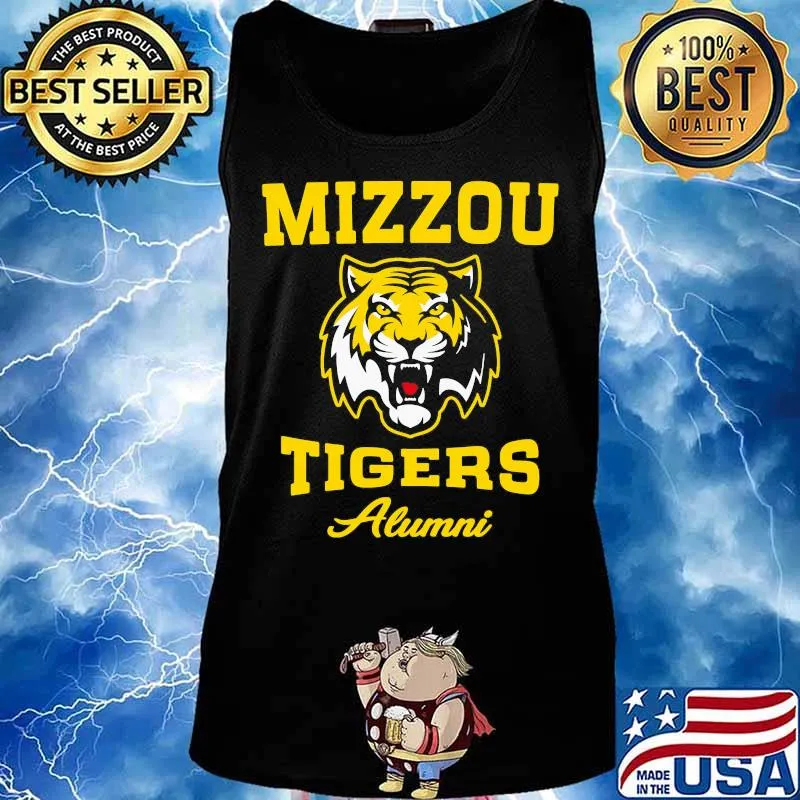 Mizzou tigers alumni logo s Tank top