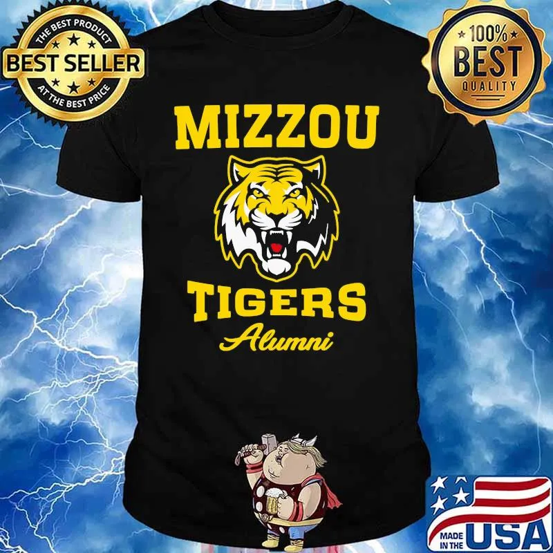 Mizzou tigers alumni logo shirt