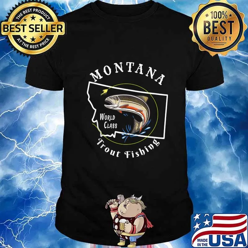 Montana World Class Trout Fly Fishing shirt