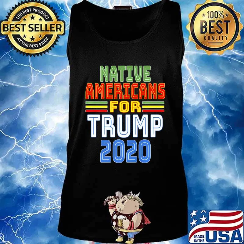 Native Americans For Trump 2020 Pro Trump Indigenous People Premium T-Shirt Tank top
