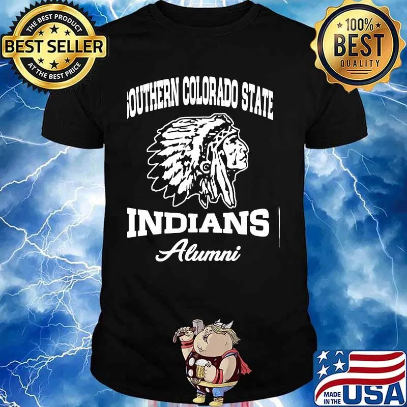 Native southern colorado state indians alumni shirt