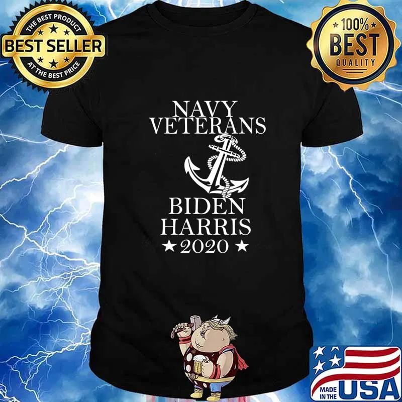 Navy Veterans Vote for Biden Harris 2020 T-Shirt