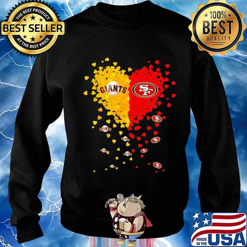 New york giants san francisco 49ers hearts s Sweater