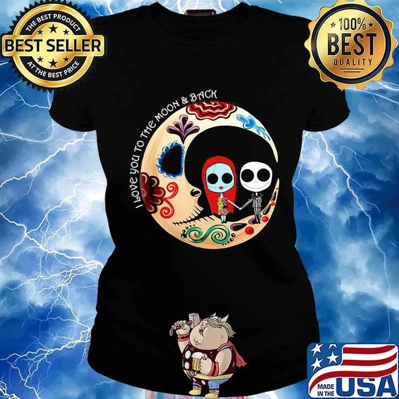 Nightmare i love you to the moon and back s Ladies tee
