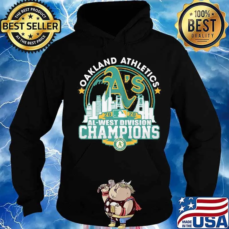 Oakland athletics 2020 al west division champions s Hoodie