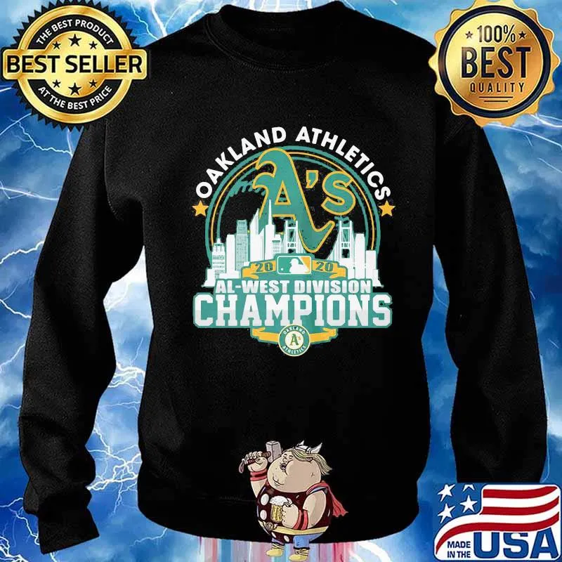 Oakland athletics 2020 al west division champions s Sweater