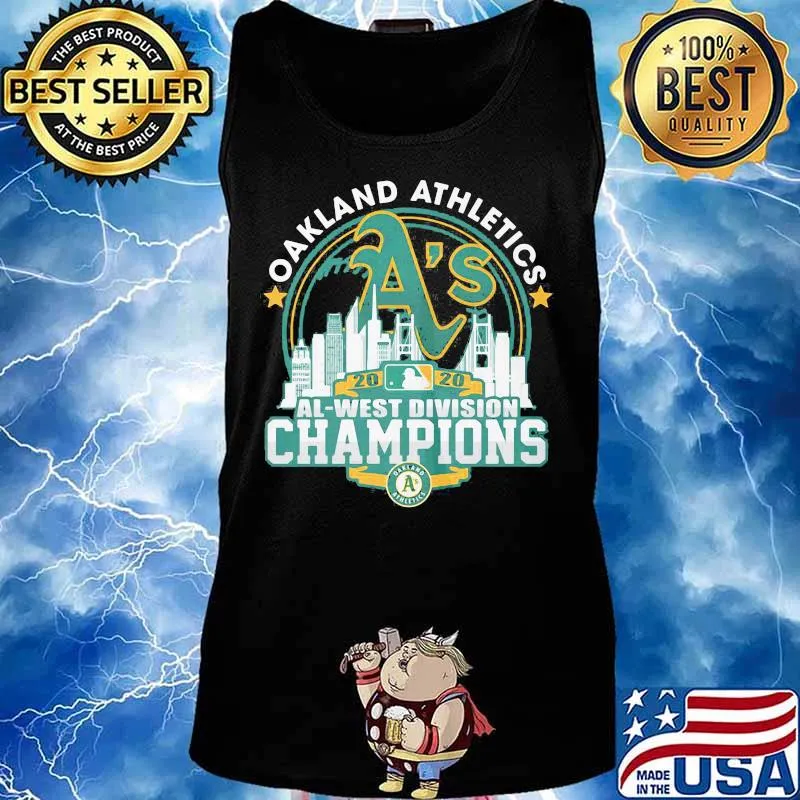 Oakland athletics 2020 al west division champions s Tank top