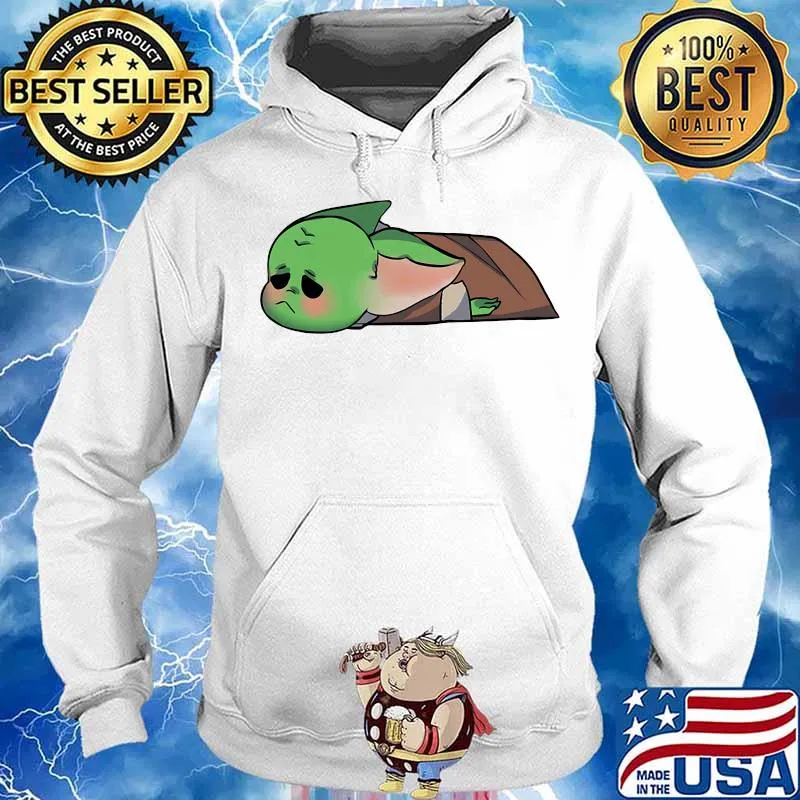 Official baby cartoon tired art s Hoodie