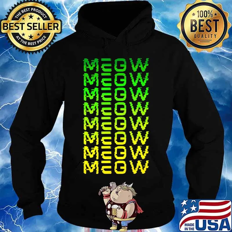 Official Cat meow Sounds T-Shirt Hoodie