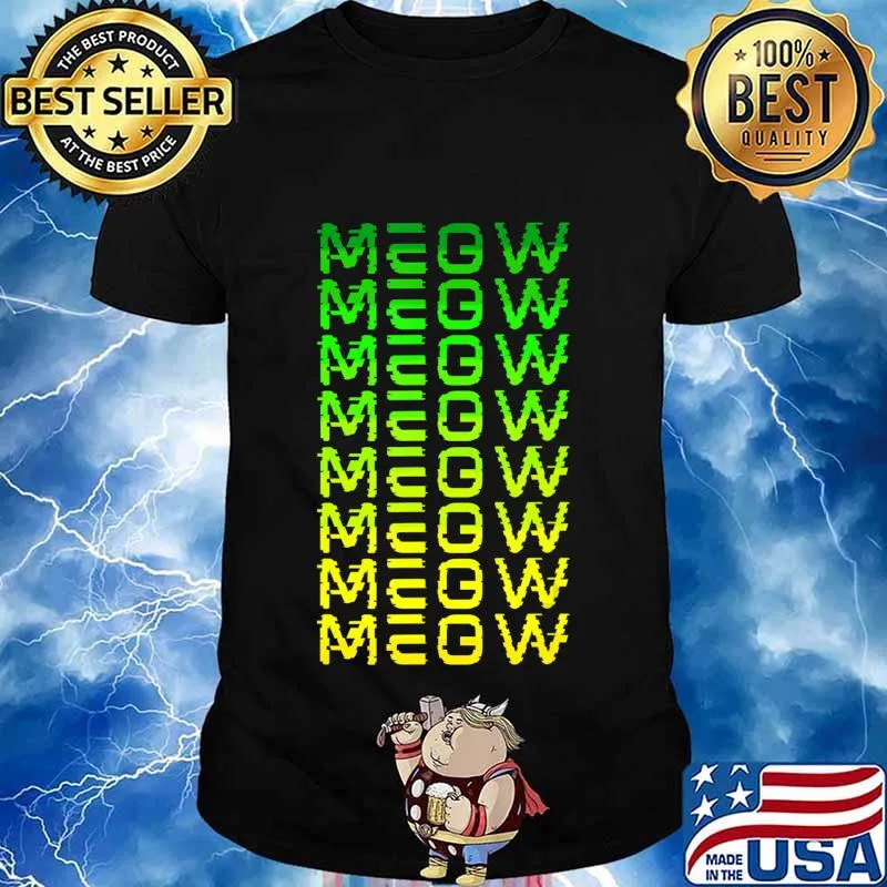 Official Cat meow Sounds T-Shirt