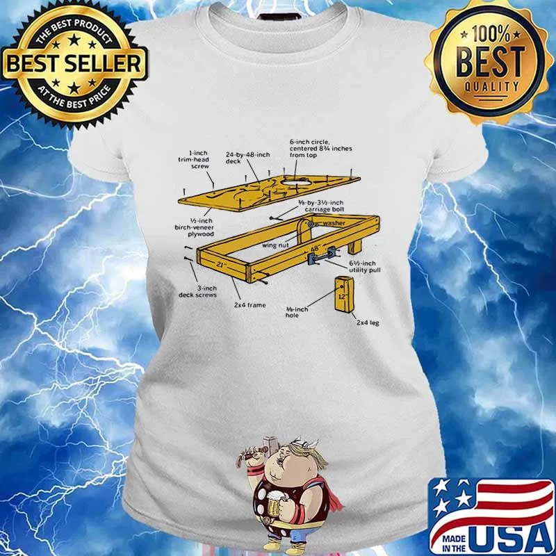 Official cornhole board designs s Ladies tee